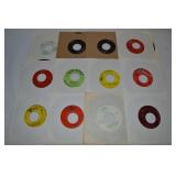 (12)  Vtg 45RPM Vinyl Record Albums: Iowa Produced