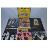 (7) Vtg Vinyl 33 1/3 Record Albums: Get the Knack,