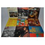 (9) Vtg Vinyl 33 1/3 Record Albums: Hank Williams
