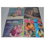 (4) Vinyl 33 1/3 Record Albums: Johnny Tillotson,