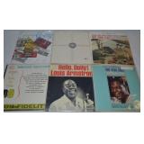 (6) Vtg Vinyl 33 1/3 Record Albums: Nat King Cole,