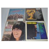 (4) Vinyl 33 1/3 Record Albums: Cher, Champs,