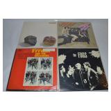 (4) Vinyl 33 1/3 Record Albums: The Fogs, Foghat,