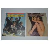 (2) Vtg Rolling Stone Magazines: John Lennon/Yoko
