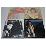 (4) Vinyl 33 1/3 Record Albums: Linda Ronstadt,