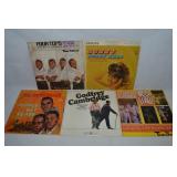 (5) Vtg Vinyl 33 1/3 Record Albums: Four Tops,