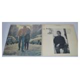 (2) Vinyl 33 1/3 Record Albums: Bob Dylan
