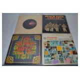 (4) Vinyl 33 1/3 Record Albums: The Beach Boys