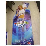 Brittney Spears Concert Caps StandUp Advertisement Brittney Spears Concert Caps StandUp Advertisement