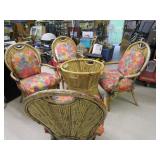Bamboo Patio Set: No Glass Top Bamboo Patio Set: No Glass Top