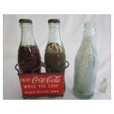 1950's Coca-Cola Bottles Shopping Crate,Chero Cola 1950's Coca-Cola Bottles Shopping Crate,Chero Cola