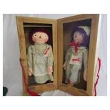 Reproduction Raggedy Ann And Andy 1989 Reproduction Raggedy Ann And Andy 1989