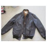 U.S.A. Fly Leather Jacket Vintage U.S.A. Fly Leather Jacket Vintage