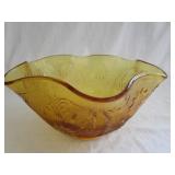 Amber Tiara Bowl 10'Rd Amber Tiara Bowl 10'Rd