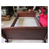 Vintage Sleigh Bed 58.5'W Vintage Sleigh Bed 58.5'W