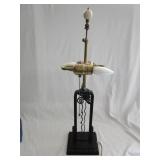 Cast Iron Brass Lamp 24'T Cast Iron Brass Lamp 24'T