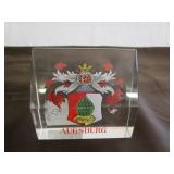 Augsburg Germany Paperweight Augsburg Germany Paperweight