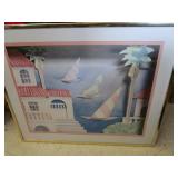 Sailboat Print Signed Moser 16'x20' Sailboat Print Signed Moser 16'x20'