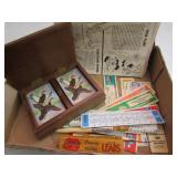 Vintage Plastic Rulers,Duck Playing Cards Vintage Plastic Rulers,Duck Playing Cards