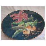 Handpainted Asian Plate Handpainted Asian Plate