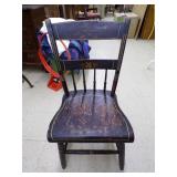 Hitchcock Style Antique Chair Hitchcock Style Antique Chair