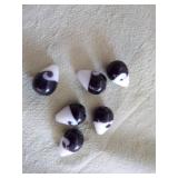 Glass Beads - 'B/W' Glass Beads - 'B/W'
