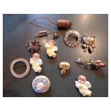 Costume Jewlery Broaches #1 Costume Jewlery Broaches #1