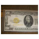 $20 GOLD CERT. 1928 Ser# A26169896A
