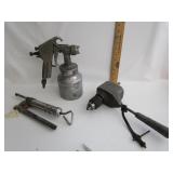 Craftsman Paint Sprayer,Grease Gun,Old Drill