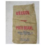Old Pinto Bean Sak