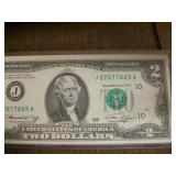 1976 $2 Ser# J22677665A: CRISP w/4 Square Corners