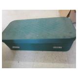 Vintage Underbed Storage Chest W/Lucite Handles