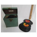 45's With Record Carry Case