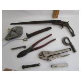 Vintage Tools,Handsaw,Pliers