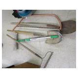 Yard Tools,Shovel,Rake,Bow Saw,Squeegy