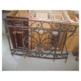 Wrought Iron Gate/Fence 46'W x 31'T: BENT