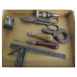 Vintage Tools,Tin Snips,Skinner Tool,Malt Tool