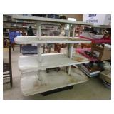 Old Country Store Metal Shelf 52'Wx30.5'Dx52'T