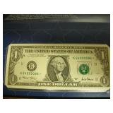 2001 Star Note Ser# K04999086*:Crisp - w/OGP