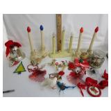 Vintage Ornaments,Electric Candles