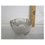 Hand Blown Glass Ashtray