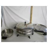 Farberware Electric Skillet,Stainless Pot