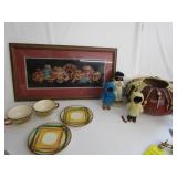 Southwestern Decor,Gourd,Indian Dolls