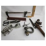 Vintage Tools,Snips,Pulley