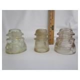 Vintage Insulators,Hemingray,Whitall