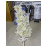 Lighted White Christmas Tree 4-5Ft Tall