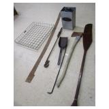 Saw Blade,Paddle,Axe,Metal Crate