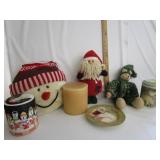 Christmas Decor,Ceramic Storage Jars,Cat Plate Christmas Decor,Ceramic Storage Jars,Cat Plate