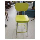 Mid Century Metal And Vynal Barstool Mid Century Metal And Vynal Barstool