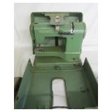 Vintage Elna Sewing Machine In Metal Case Vintage Elna Sewing Machine In Metal Case